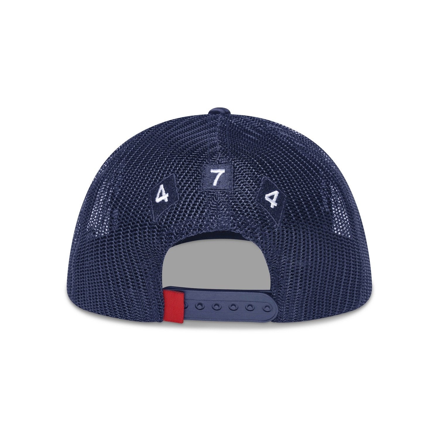 474 Camo 3 Bars Trucker Cap Red Label