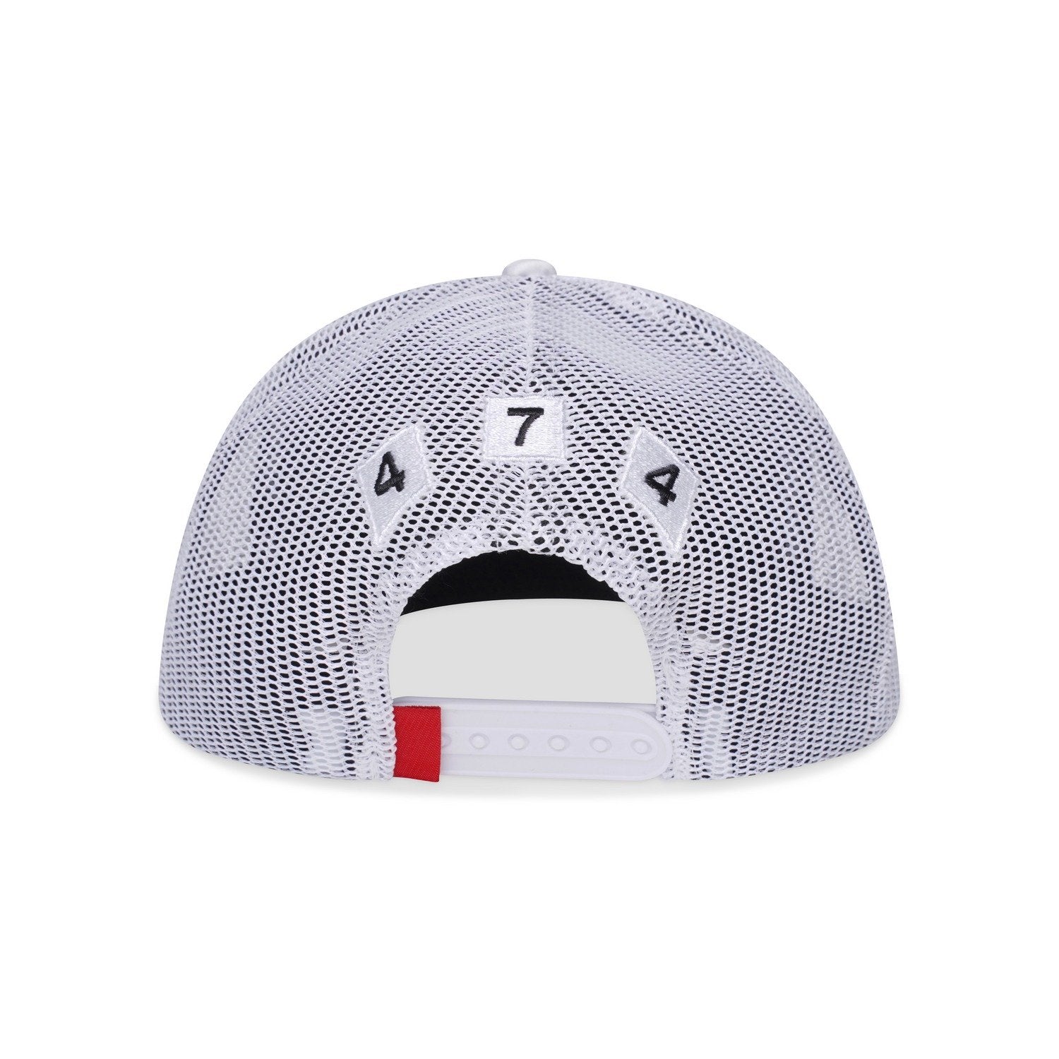 474 Camo 3 Bars Trucker Cap Red Label