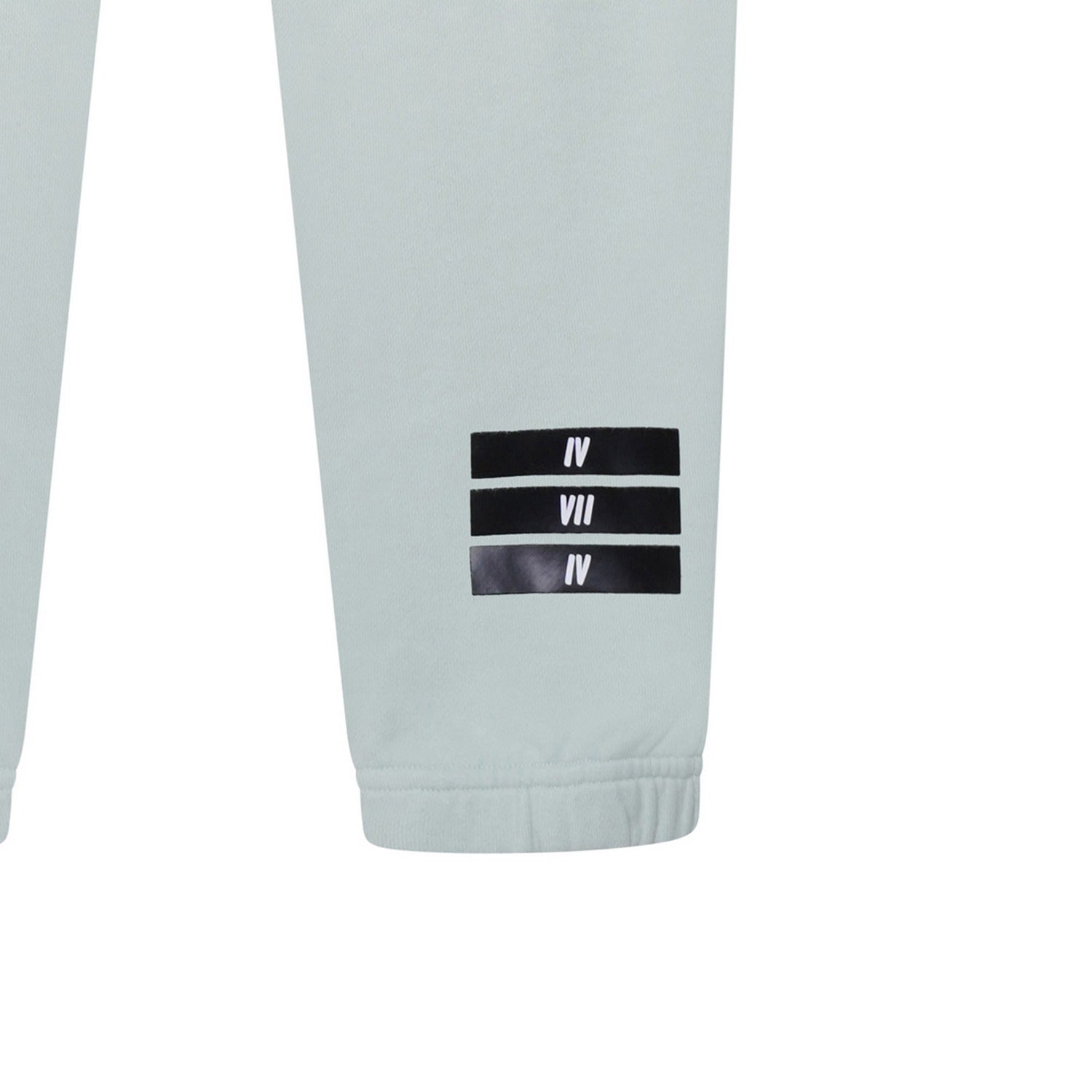 Organic Fitted Tracksuit Bottoms - Mint Green