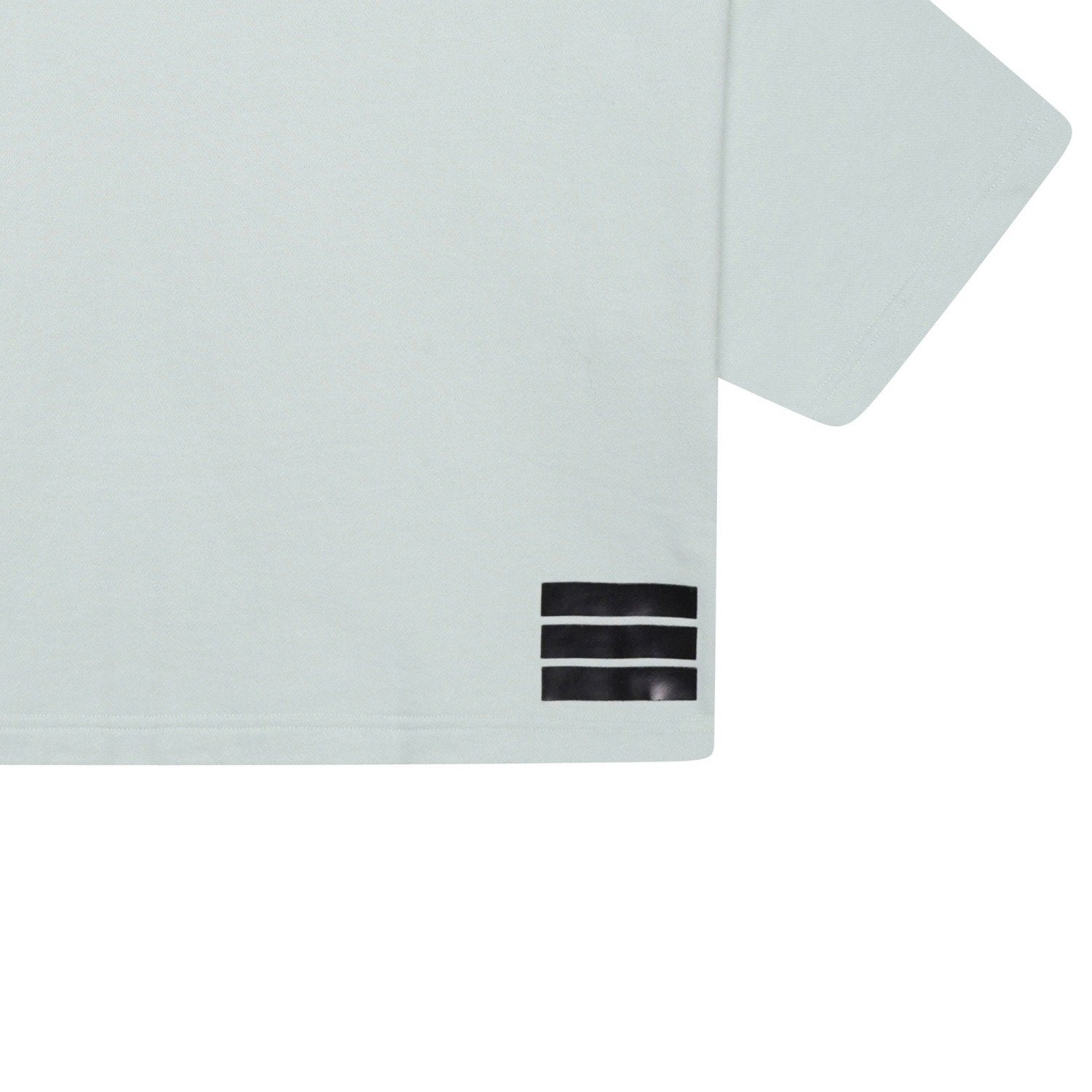 Organic Oversized Cropped T-Shirt - Mint Green